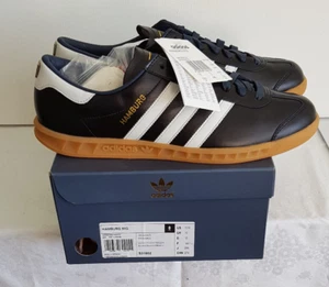 (L3) adidas Originals HAMBURG MIG US 10,5 EU 44 2/3 schwarz-weiß 2015 =NEU= - Bild 1 von 12