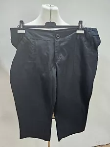 EK0585 Damen Kniehose von Janina, schwarz, Gr. 46 - Bild 1 von 6