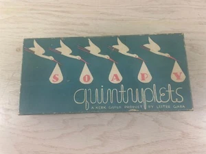 Vintage 1934 Quintuplets Baby Soap Bars With Box - Picture 1 of 7