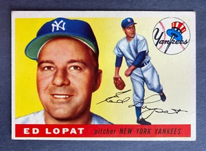 1955 Topps #109 Ed Lopat (New York Yankees) 5-TIME WS CHAMP! - Picture 1 of 2