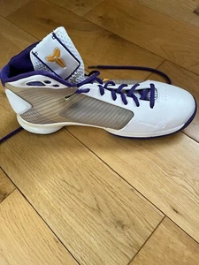 Nike Hyperdunk Supreme Lakers Sneakers Trainers Boots White size 9 - Picture 1 of 6