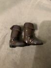 MATTEL DISNEY DOLL SHOES TANGLED FLYNN RIDER BROWN BOOTS ONLY LOTS OF DETAILS