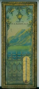 Anfang 1900 Dr. P. A. DeOGNY M. D. Werbethermometer - Bild 1 von 3