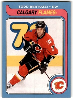 2008-09 O-Pee-Chee '79-80 Retro Todd Bertuzzi #609 Calgary Flames - Image 1 of 2