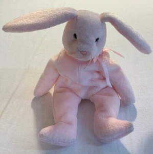 Ty Beanie Baby Hoppity 1996 Rabbit With P.V.C Pellets No Hang Tag - Picture 1 of 6