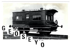 FURNESS RAILWAY - F.R. OLD INSPECTION CAR Real Photo Postcard - Picture 1 of 1