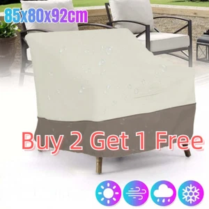 Waterproof Patio Chair Cover, Outdoor Furniture Cover for Lawn/Deck/Garden/Yard - Picture 1 of 9