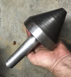 Ideal Bull Nose Live Center 4 Morse Taper MT Shank 4"Dia 49-514 Metal Lathe Tool - Picture 1 of 12