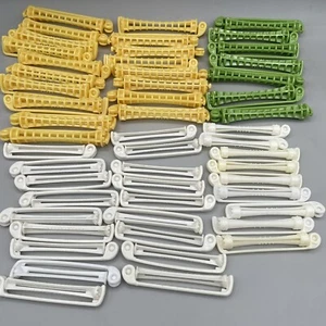 Rizadores de pelo vintage Toni Perm Rod brazo giratorio clips oscilantes tamaños mixtos CANTIDAD 52 verde - Imagen 1 de 11