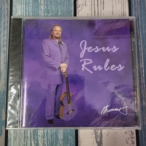 Thomas J - JESUS RULES - BMI BRAND NEW CD! Christian Rock Music 2001 OOP! RARE! - Picture 1 of 8