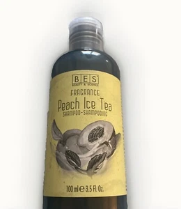 BES Beauty & Science Shampoo Pfirsich Eistee Ultra pflegend 3,5 Unzen  - Bild 1 von 5