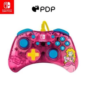 PDP Gaming Rock Candy WIRED Nintendo Switch Pro Controller - Bubblegum Prince™ - Picture 1 of 8