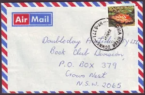 NORTHERN TERRITORY POSTMARK "VICTORIA RIVER DOWNS" ON 1984 COVER (PS5530) - Imagen 1 de 1