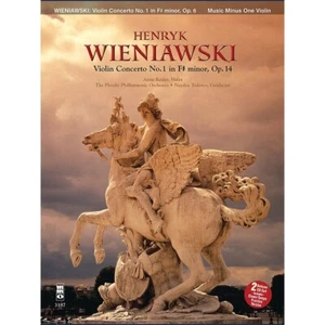 Music Minus One Wieniawski Concerto No. 1 in F-sharp Min, Op. 14 (2-CD Set) w/CD - Picture 1 of 1