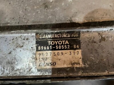 Unidad de control del motor OEM 2001 Lexus LS430 ECU 8966150550 módulo 274 12o3-B4 Foto 1 de 3