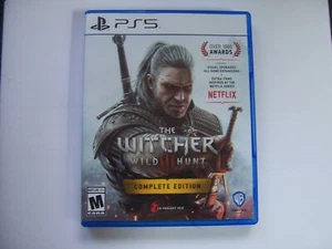SOLO ESTUCHE DE REPUESTO EN CAJA - WITCHER WILD HUNT III 3 PlayStation 5 PS5 AUTÉNTICO - Imagen 1 de 3