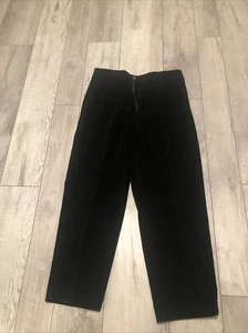 Vintage Claiborne Corduroy Pants Men's Size 36 x 31 Olive Black 90s Chino Baggy - Picture 1 of 7