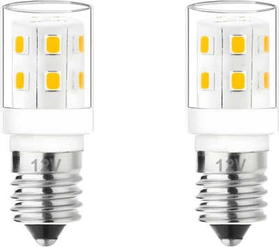 12V E12 LED Bulbs for Particular 12V Refrigerator Light Bulb Ice Maker Water Dis - Image 1 of 4