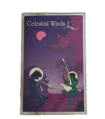 Celestial Winds 1994 cassette David Young and Lisa Franco New Age Music Relaxing - Image 1 of 4