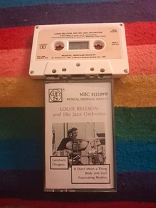 LOUIE BELLSON AND HIS JAZZ ORCHESTRA GERSHWIN ELLINGTON CASSETTE - Imagen 1 de 1