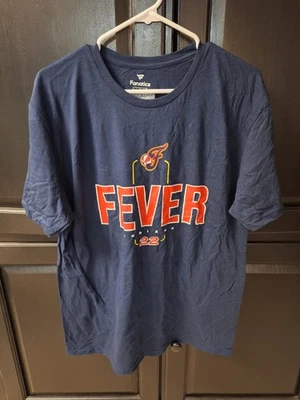 Caitlin Clark Indiana Fever Men's Large Short Sleeve T Shirt Blue - Image 1 of 3