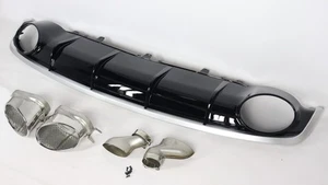 Difusor de escape trasero Facelift para Audi A7 C7 2015-2017 en estilo RS7 - Imagen 1 de 24