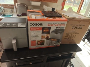 COSORI Air Fryer-Dual Blaze Smart Airfryer, 6,8-Quart Temps Precise Basso Uso Come Nuovo - Foto 1 di 24