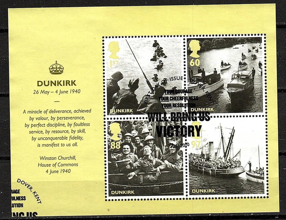 GB 2010 - Dunkerque - Mini hoja - Muy bien usada Foto 1 de 1