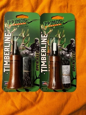 Pack of 2 Primos Timberline Open Reed Elk Call Bulls and Cows - Image 1 of 2
