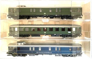 Fleischmann H0 5630 K & 5632K 3 Stück Schnellzug Gepäckwagen DB - Bild 1 von 1