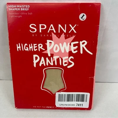 Bragas Spanx Higher Power cintura alta modelador calzoncillo talla grande NUEVO Foto 1 de 4
