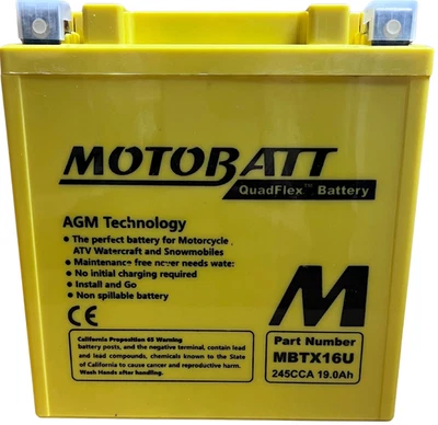 2004-2005 Suzuki Marauder, Boulevard M95 1600cc Motorcycle AGM Battery Replace - Image 1 of 4