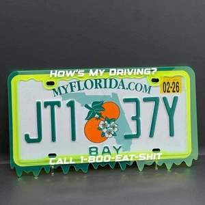 HOW'S MY DRIVING License Plate Frame Cover – Car Tag Frame for Truck SUV Car - Picture 1 of 9