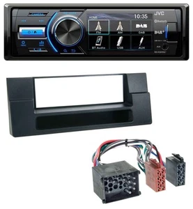 JVC Bluetooth MP3 USB DAB Autoradio für BMW X5 E53 5er E39 Rundpin Ablagefach - Bild 1 von 9