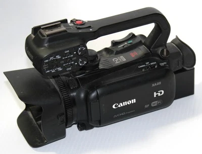 CANON XA25 HD AVCHD Video Camcorder w/ XLR Audio Handle - Image 1 of 4