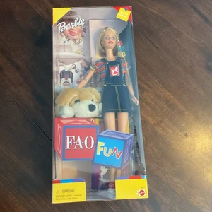 1999 FAO Fun Barbie Doll Edizione Speciale FAO Schwarz Exclusive 24943 NUOVO IN SCATOLA - Foto 1 di 17