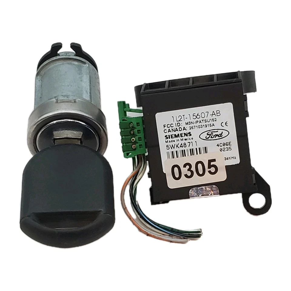 1L2T-15607-AB OEM FORD Transceptor Antirrobo Encendido Inmovilizador Cilindro Llave Foto 1 de 4