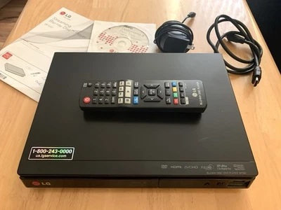 LG Blu-Ray Player Model BP330 w/Remote, HDMI Cable, & Nero Media - AS IS, READ - Image 1 of 4