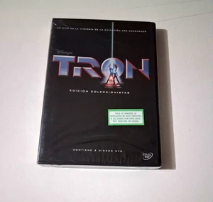 DVD "TRON" 2DVD PRECINTADO EDICION COLECCIONISTAS STEVEN LISBERGER JEFF BRIDGES - Picture 1 of 2