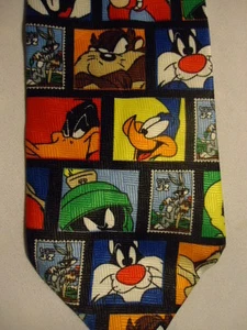 "Colección de estampillas de corbata de los Looney Tunes Marvin Taz Bugs Yosemite Roadrunner Daffy 59" - Imagen 1 de 2