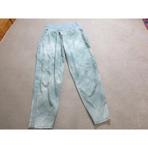 Pantalone donna Athleta 6 verde joggers tasca con cerniera - Foto 1 di 7