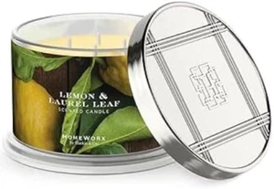HomeWorx Lemon & Laurel Leaf Duftkerze 4 Docht 18 Oz Kerze NEU!! - Bild 1 von 1