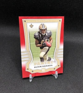 2017 Panini Football Alvin Kamara /49 RED KNIGHT SP Rookie Card No. 196 HOF 🔒 - Picture 1 of 21