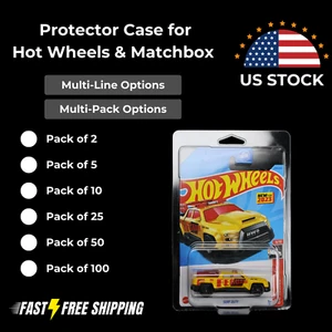 Protector Case for Hot Wheels Matchbox Mainline Premium Team Transport 2 Car - Picture 1 of 17