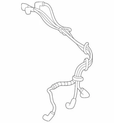 Juego de cables originales GM 1992-1996 Chevrolet GMC Oldsmobile Astro Bravada 19154583 Foto 1 de 2