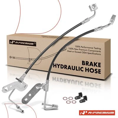 2x Manguera hidráulica de freno trasera izquierda y derecha para Chrysler Intrepid 1995-1997 Dodge Eagle Foto 1 de 4