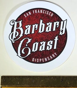 PEGATINA CANNABIS COSTA BARBERÍA COLECTIVO COSTA BARBERÍA SAN FRANCISCO - Imagen 1 de 9