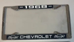 1968 Chevrolet License Plate Frame - Picture 1 of 1