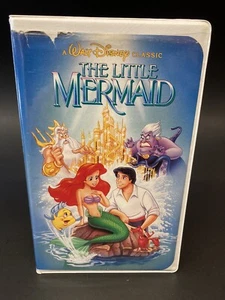 Disney The Little Mermaid VHS 913 Black Diamond Edition **BANNED ARTWORK COVER** - Picture 1 of 4
