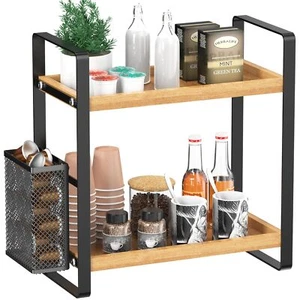 Coffee Bar Accessories And Organizer Countertop Kitchen Organizers And Storagecu - Picture 1 of 9